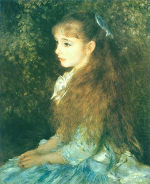 Pierre-Auguste Renoir Photo of painting Mlle. Irene Cahen d'Anvers. china oil painting image